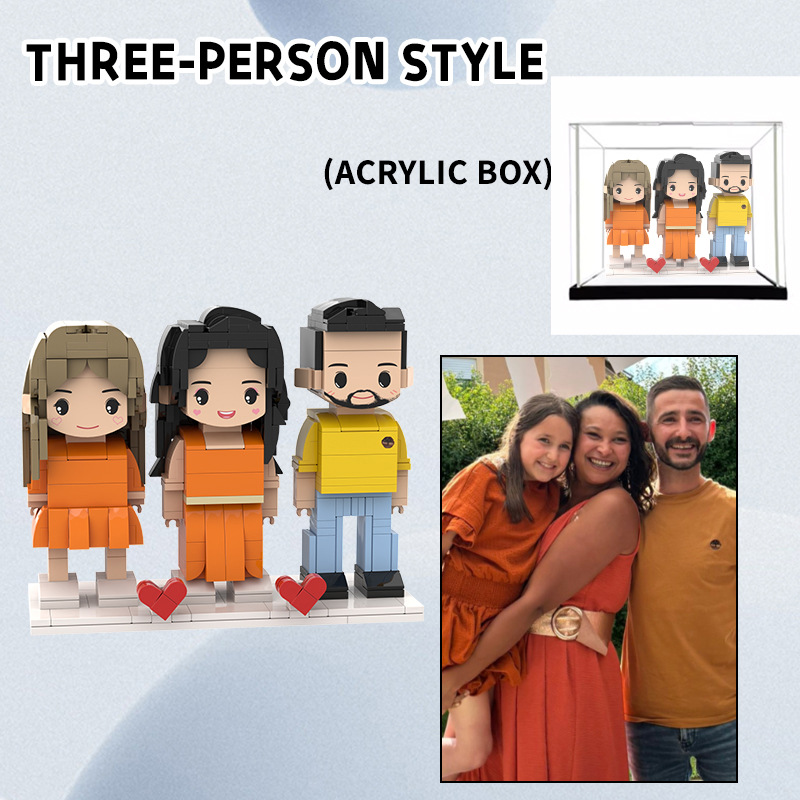 Funny Custom Brick Figures Gift