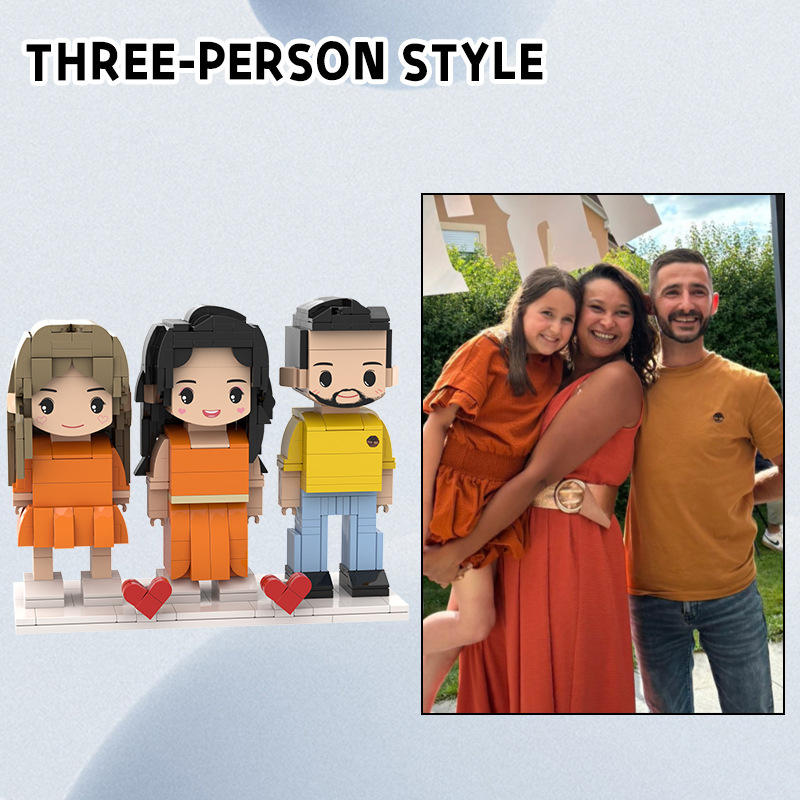 Funny Custom Brick Figures Gift
