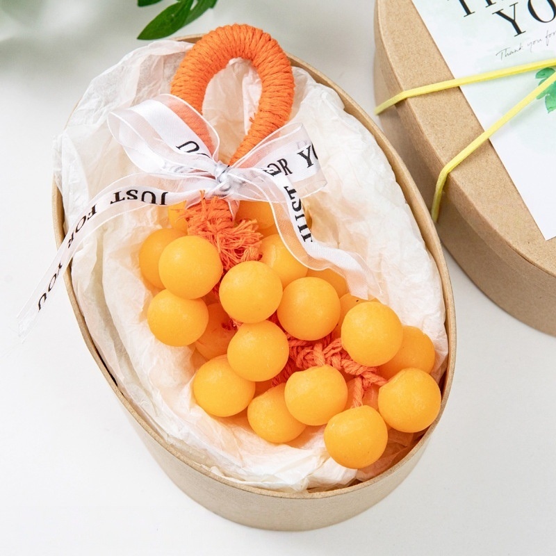 Crystal Grape Soap String – Handmade Moisturizing Grape-Shaped Soap for Bathroom Décor & Daily Cleansing