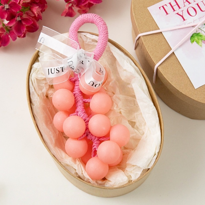 Crystal Grape Soap String – Handmade Moisturizing Grape-Shaped Soap for Bathroom Décor & Daily Cleansing