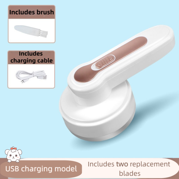 Rechargeable Electric Fabric Lint Remover – USB Clothes Shaver & Pilling Device for Sweaters & Upholstery