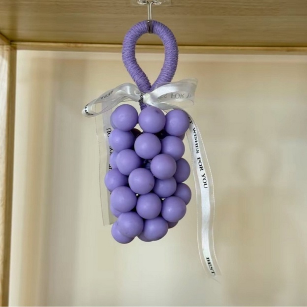 Crystal Grape Soap String – Handmade Moisturizing Grape-Shaped Soap for Bathroom Décor & Daily Cleansing