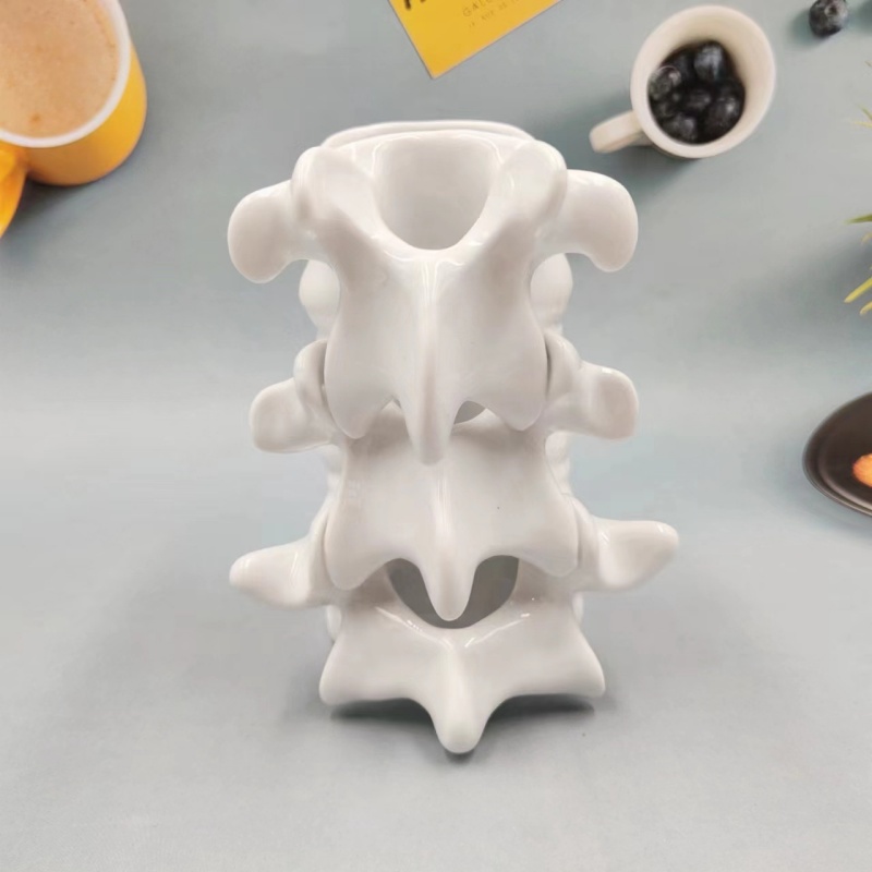 Spine-Shaped Ceramic Mug