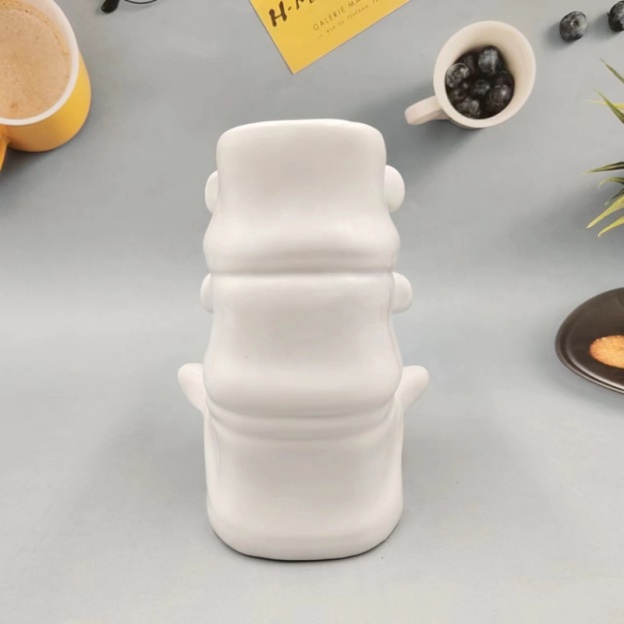 Spine-Shaped Ceramic Mug