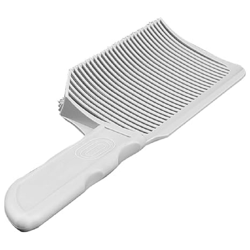Men’s Curved Haircut Guide Comb – DIY Buzz Cut & Fade Styling Tool for Home Barbering