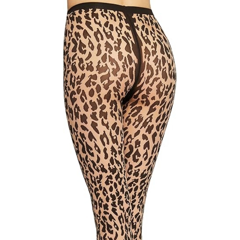 Leopard Pattern Tights for Women Fashion Style