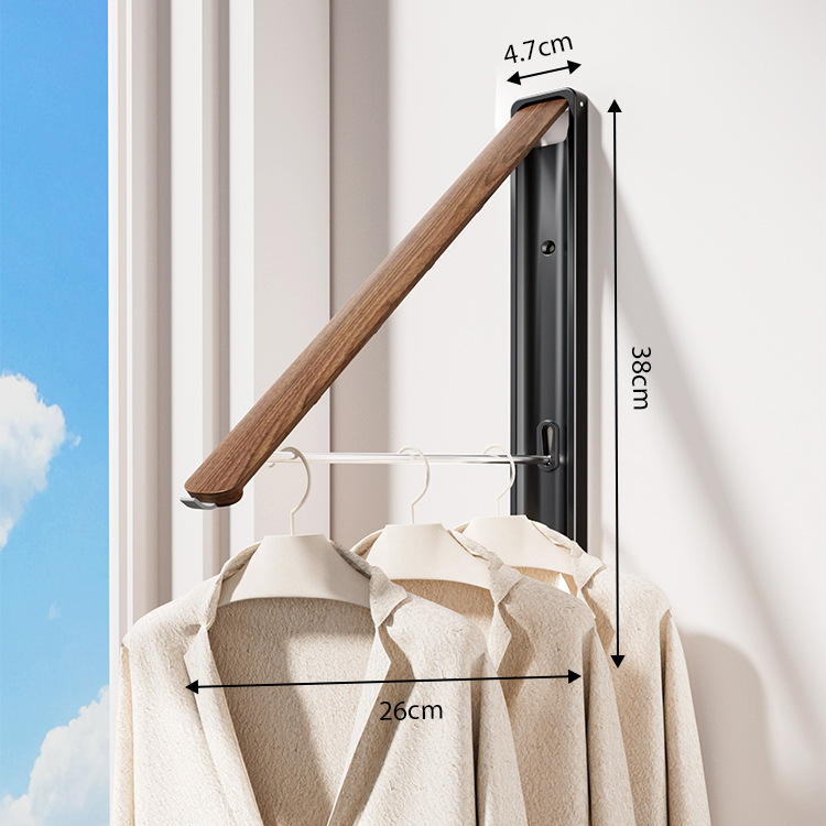 FoldAway™ Wall-Mounted Drying Rack