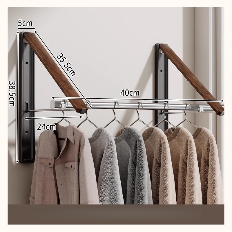 FoldAway™ Wall-Mounted Drying Rack