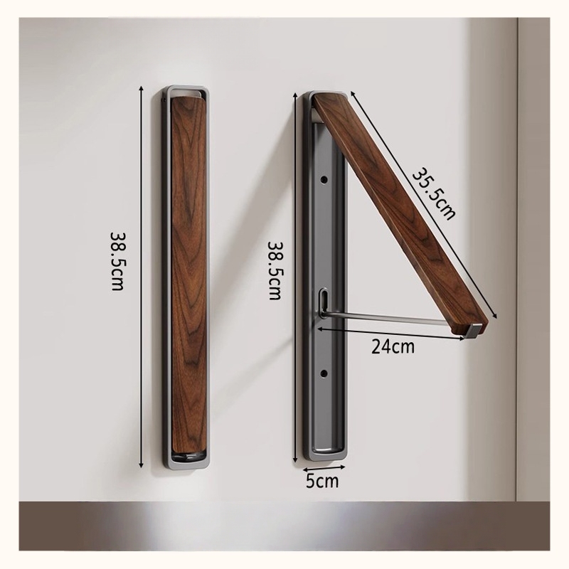 FoldAway™ Wall-Mounted Drying Rack