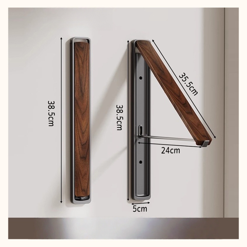 FoldAway™ Wall-Mounted Drying Rack