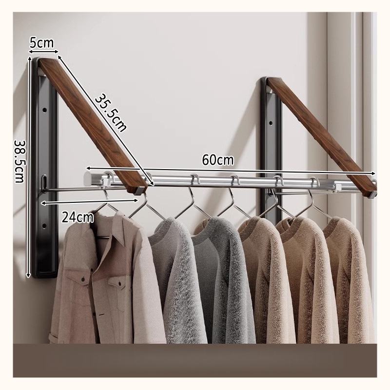 FoldAway™ Wall-Mounted Drying Rack