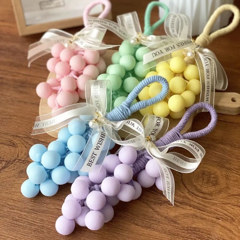 Crystal Grape Soap String – Handmade Moisturizing Grape-Shaped Soap for Bathroom Décor & Daily Cleansing