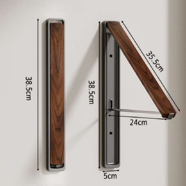 FoldAway™ Wall-Mounted Drying Rack