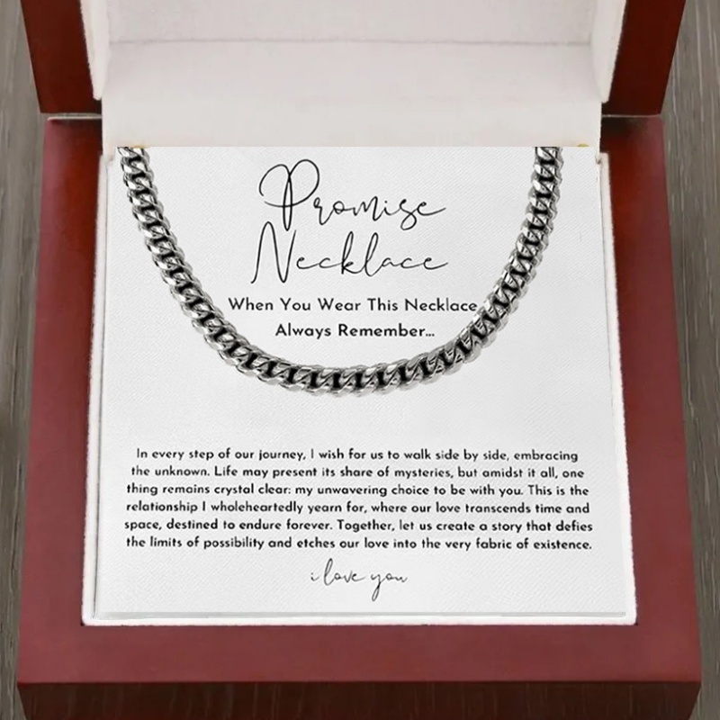 Promise Necklace For Family