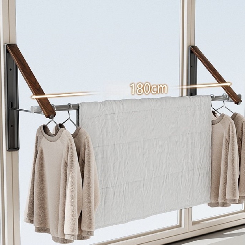 FoldAway™ Wall-Mounted Drying Rack