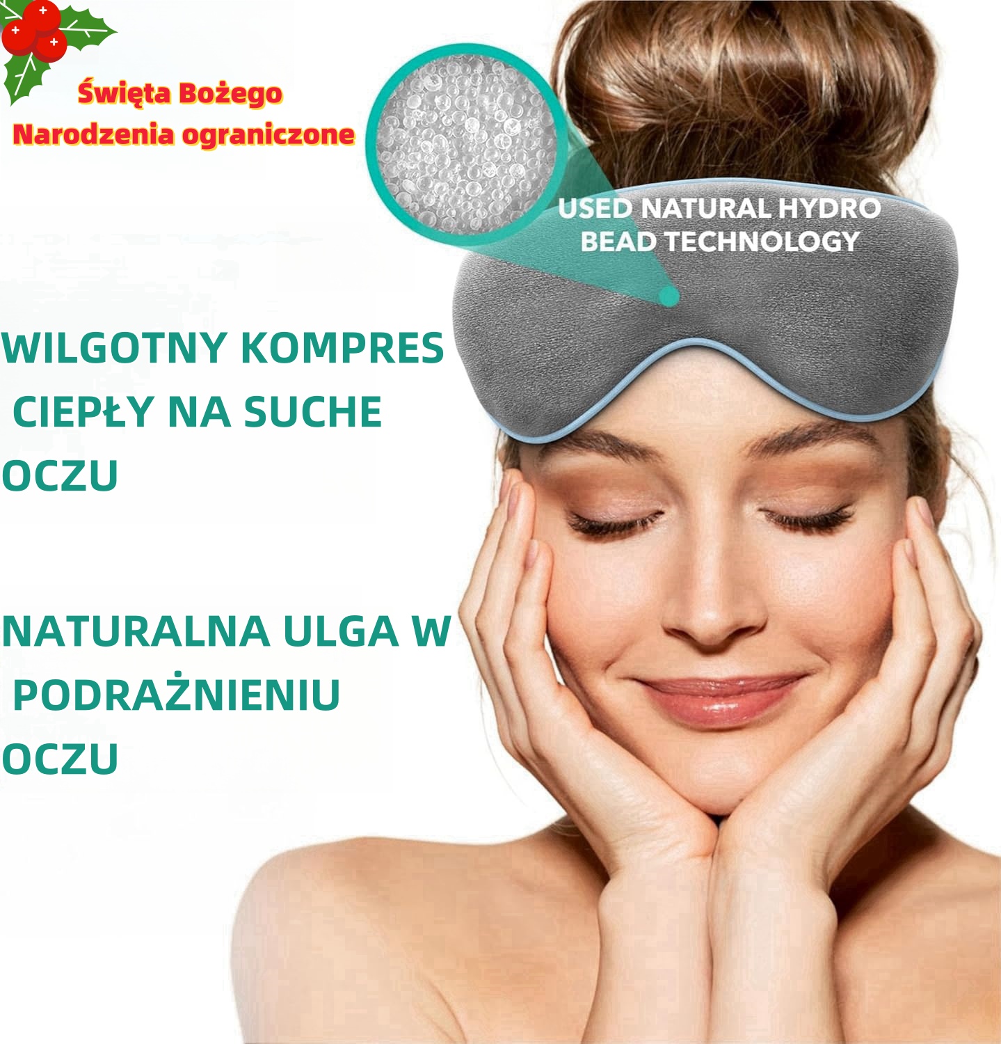 🌟 Mikrofalowy gorący kompres na worki pod oczami – domowe SPA dla zmęczonych oczu! 👁️✨