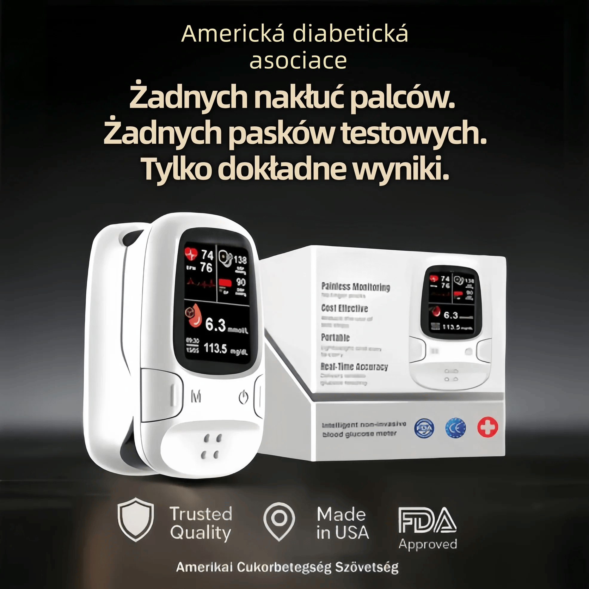 Nieinwazyjny inteligentny glukometr