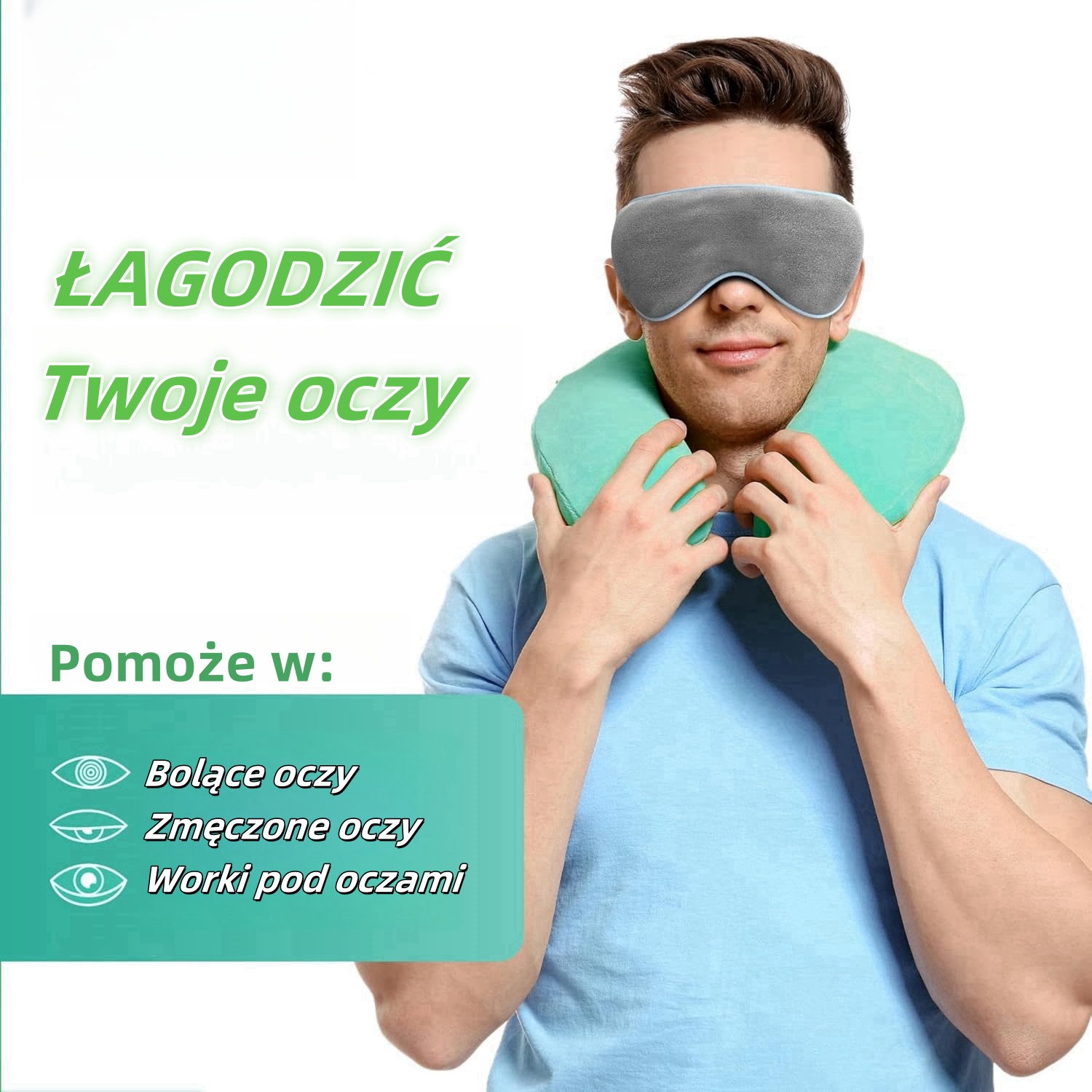 🌟 Mikrofalowy gorący kompres na worki pod oczami – domowe SPA dla zmęczonych oczu! 👁️✨