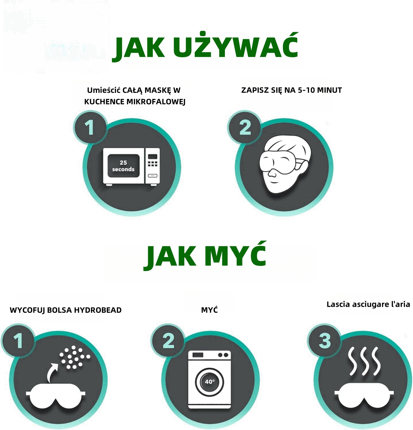 🌟 Mikrofalowy gorący kompres na worki pod oczami – domowe SPA dla zmęczonych oczu! 👁️✨