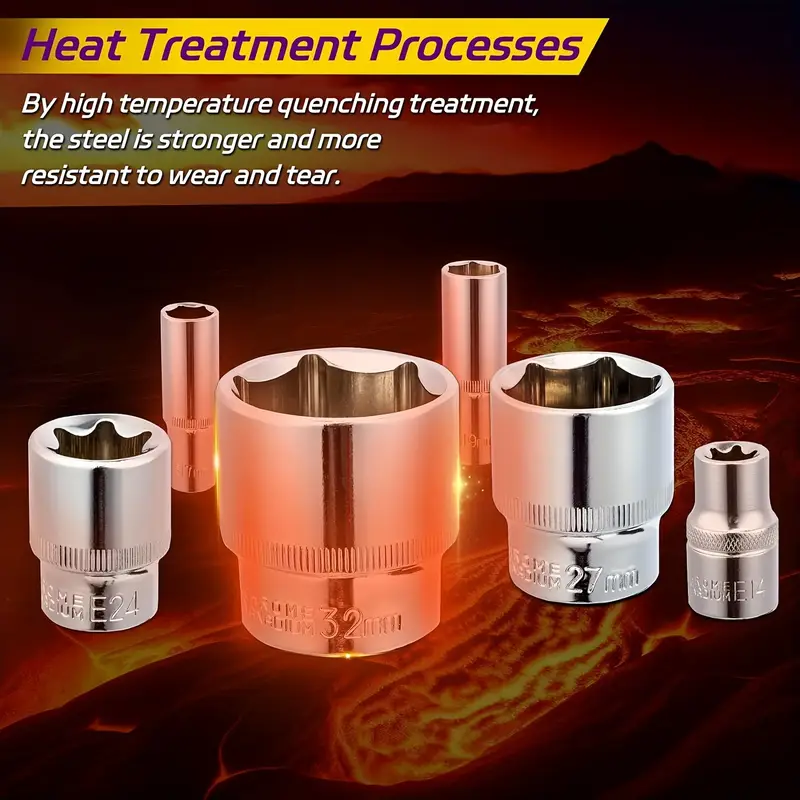 🔧 【Zestaw kluczy grzechotkowych ProMaster ze stali chromowo-wanadowej】 — profesjonalne narzędzia naprawcze, które poradzą sobie z każdą śrubką w samochodach i domach!