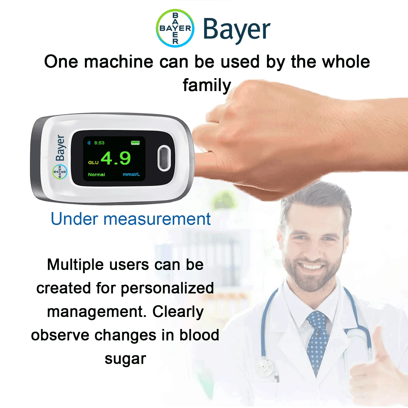 🌟 Priekopnícka technológia 2025 🐦 Bayer Glukometer – prenosné meranie cukru bez bolesti s presnými výsledkami. Bez ihiel, kdekoľvek a kedykoľvek.