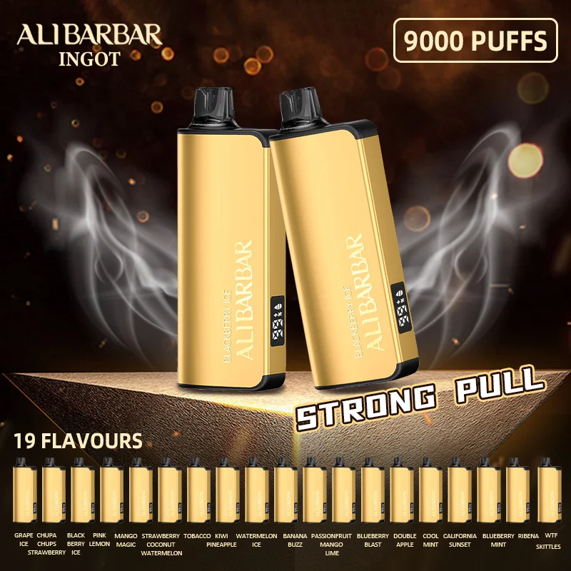 🥇Najlepszy wybór 2025 roku🥇 - Alibarbar Ingot 9000 PUFFS - Bezszwowy, wysokiej jakości design e-papierosa✨