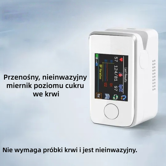 🔥Oferta limitowana na rok 2025👩‍⚕️Nieinwazyjny, wielofunkcyjny glukometr👩‍⚕️