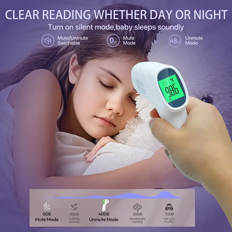 Bezkontaktowy termometr na podczerwień