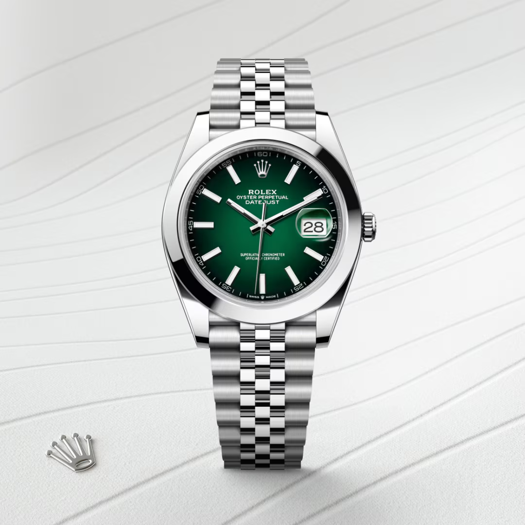 Rolex Datejust 41 Oyster, 41 mm, ocel Oyster