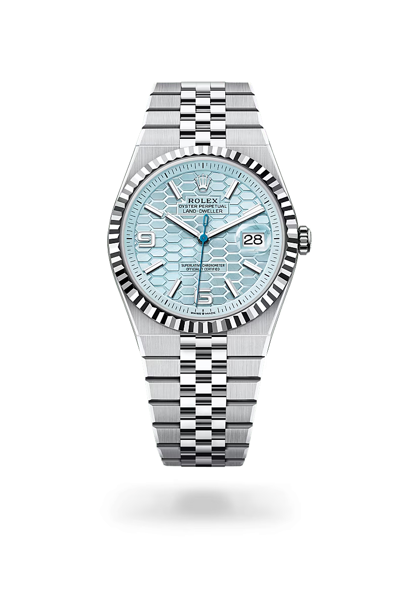 Rolex Land-Dweller Oyster, 40 mm, platina