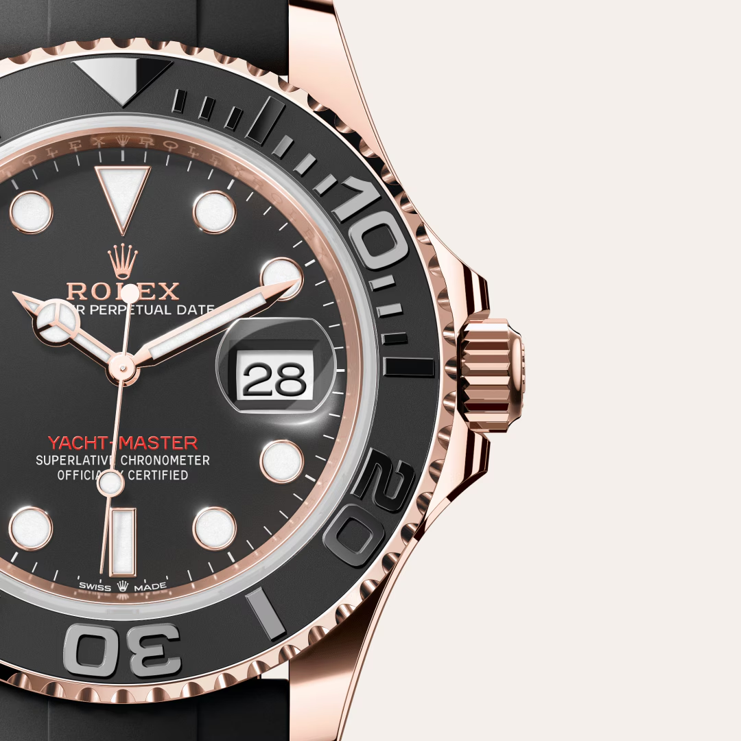 Rolex Yacht-Master 40 Oyster, 40 mm, zlatá Everose