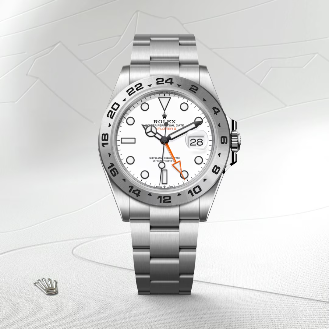 Rolex Explorer II Oyster, 42 mm, Oystersteel