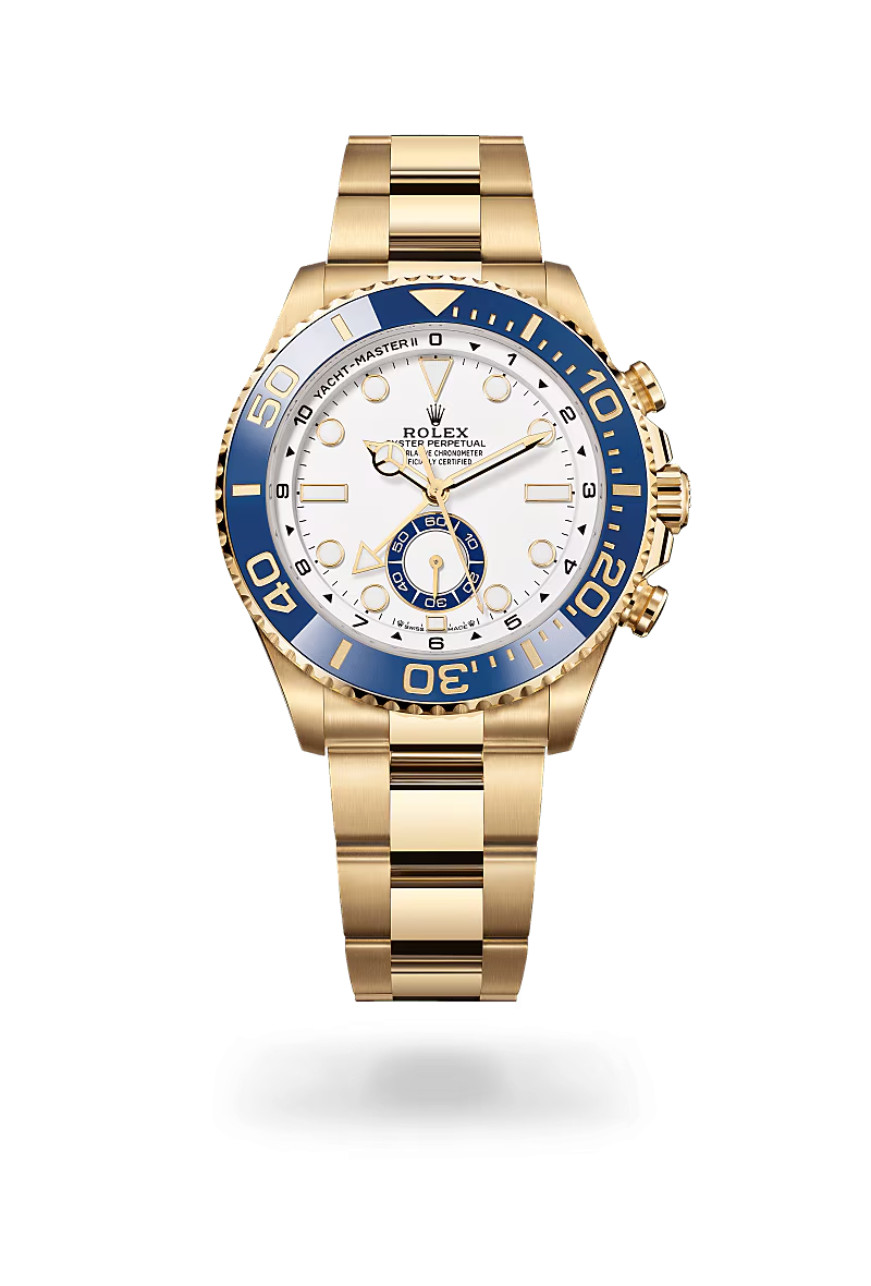 Rolex Yacht-Master II Oyster, 44 mm, žluté zlato