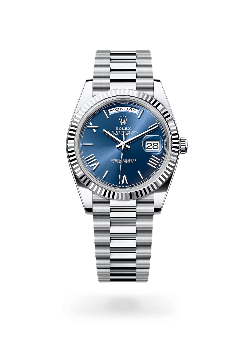 Rolex Day-Date 40 Oyster, 40 mm, platina
