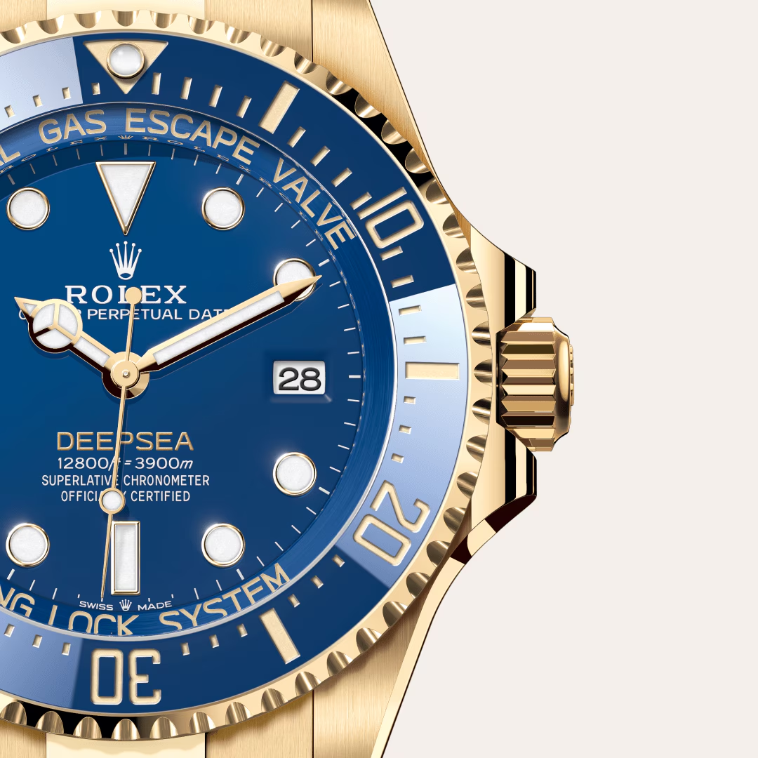 Rolex Deepsea Oyster, 44 mm, žluté zlato