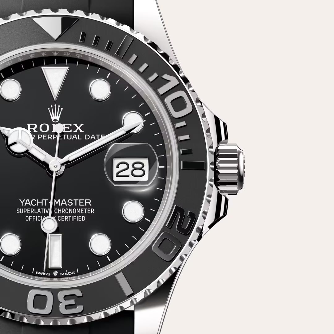 Rolex Yacht-Master 42 Oyster, 42 mm, bílé zlato