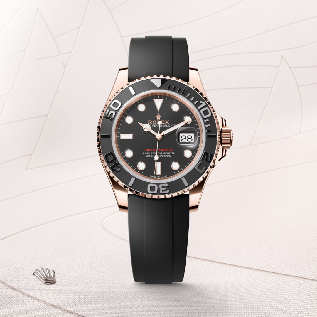 Rolex Yacht-Master 40 Oyster, 40 mm, zlatá Everose
