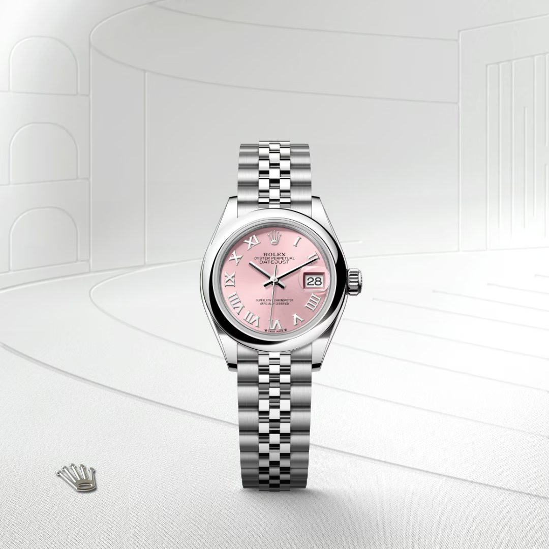 Rolex Lady-Datejust Oyster, 28 mm, ocel Oyster