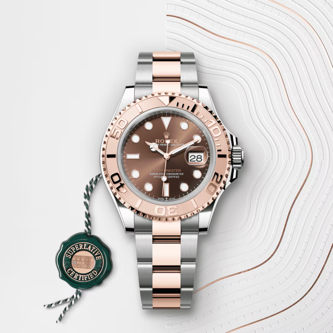Rolex Yacht-Master 40 Oyster, 40 mm, ocel Oyster a zlato Everose