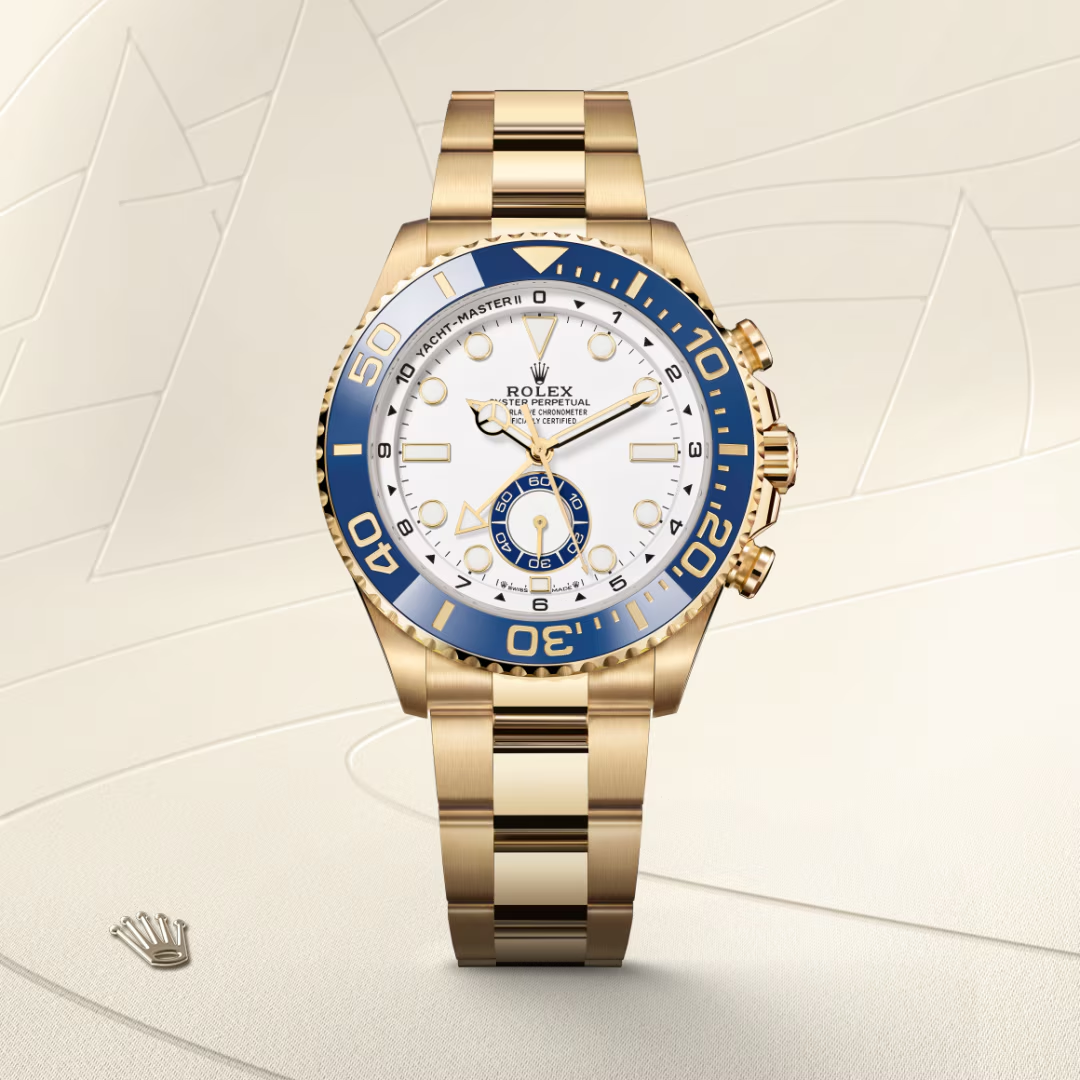 Rolex Yacht-Master II Oyster, 44 mm, žluté zlato