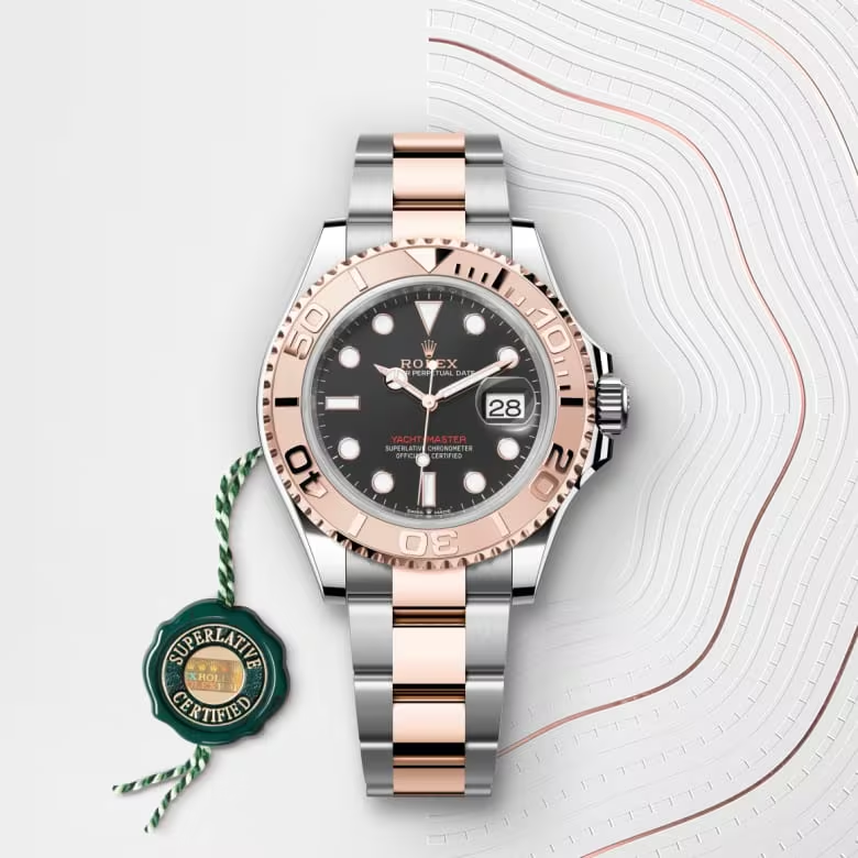 Rolex Yacht-Master 40 Oyster, 40 mm, ocel Oyster a zlato Everose