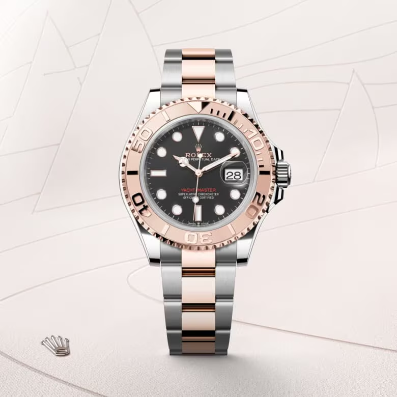 Rolex Yacht-Master 40 Oyster, 40 mm, ocel Oyster a zlato Everose