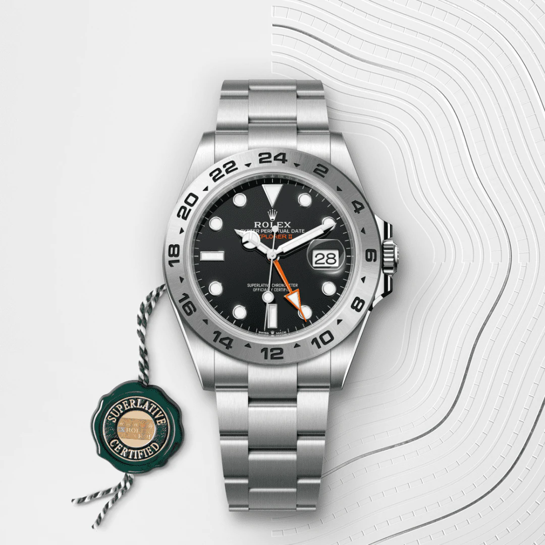 Rolex Explorer II Oyster, 42 mm, Oystersteel