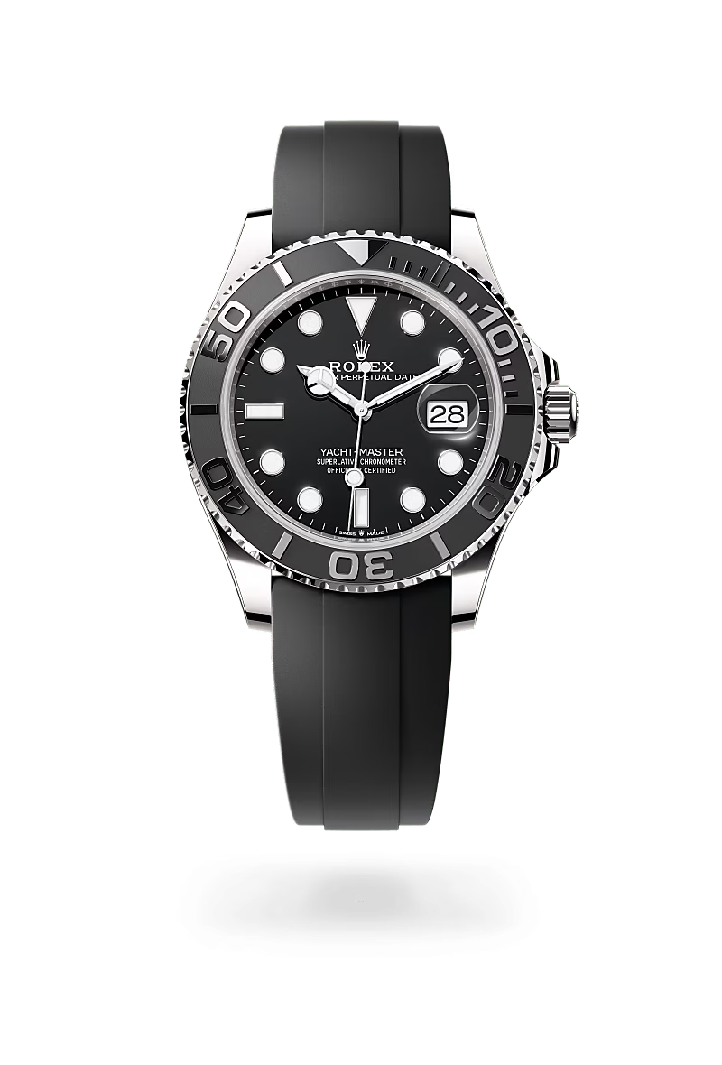 Rolex Yacht-Master 42 Oyster, 42 mm, bílé zlato