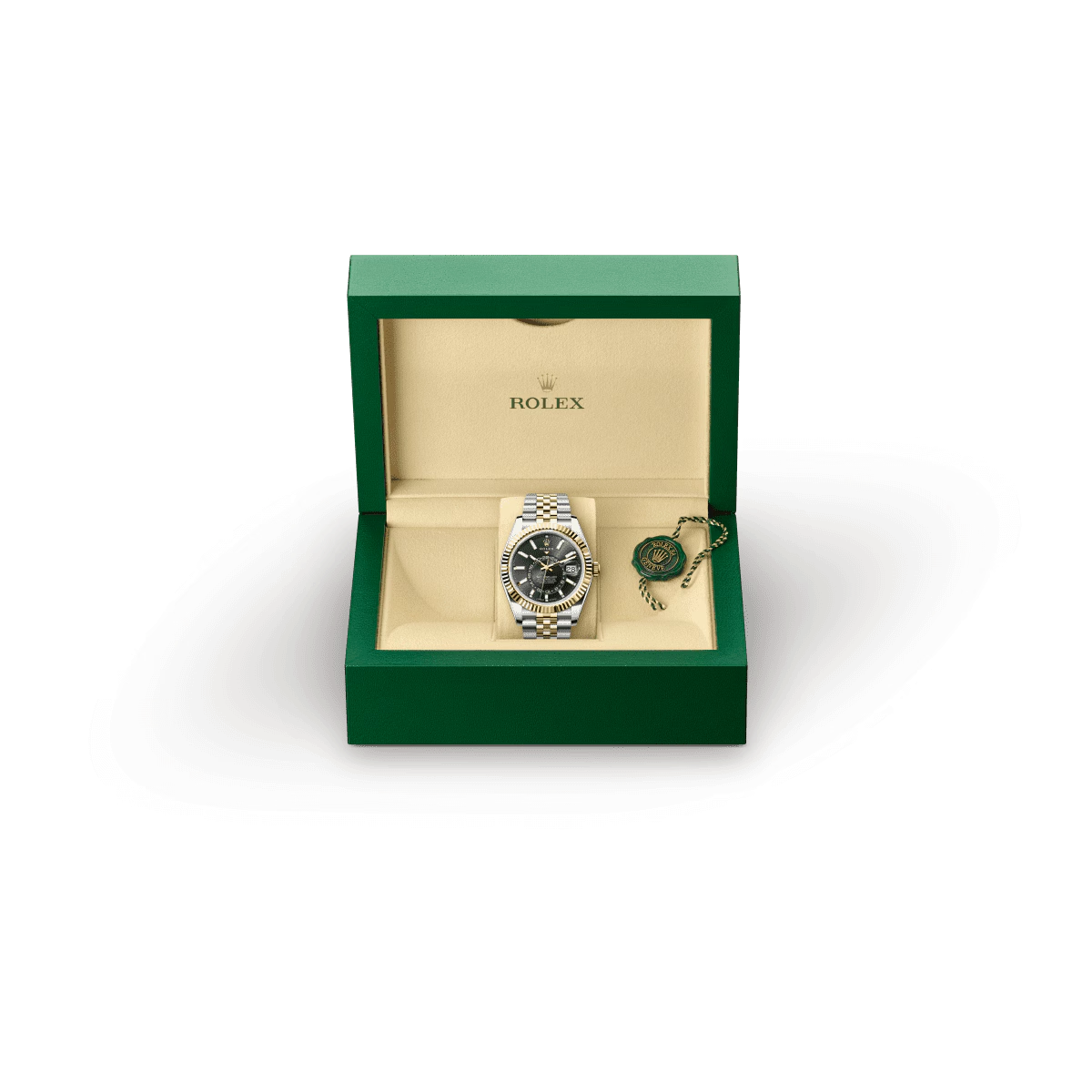 Rolex Sky-Dweller Oyster, 42 mm, ocel Oyster a žluté zlato