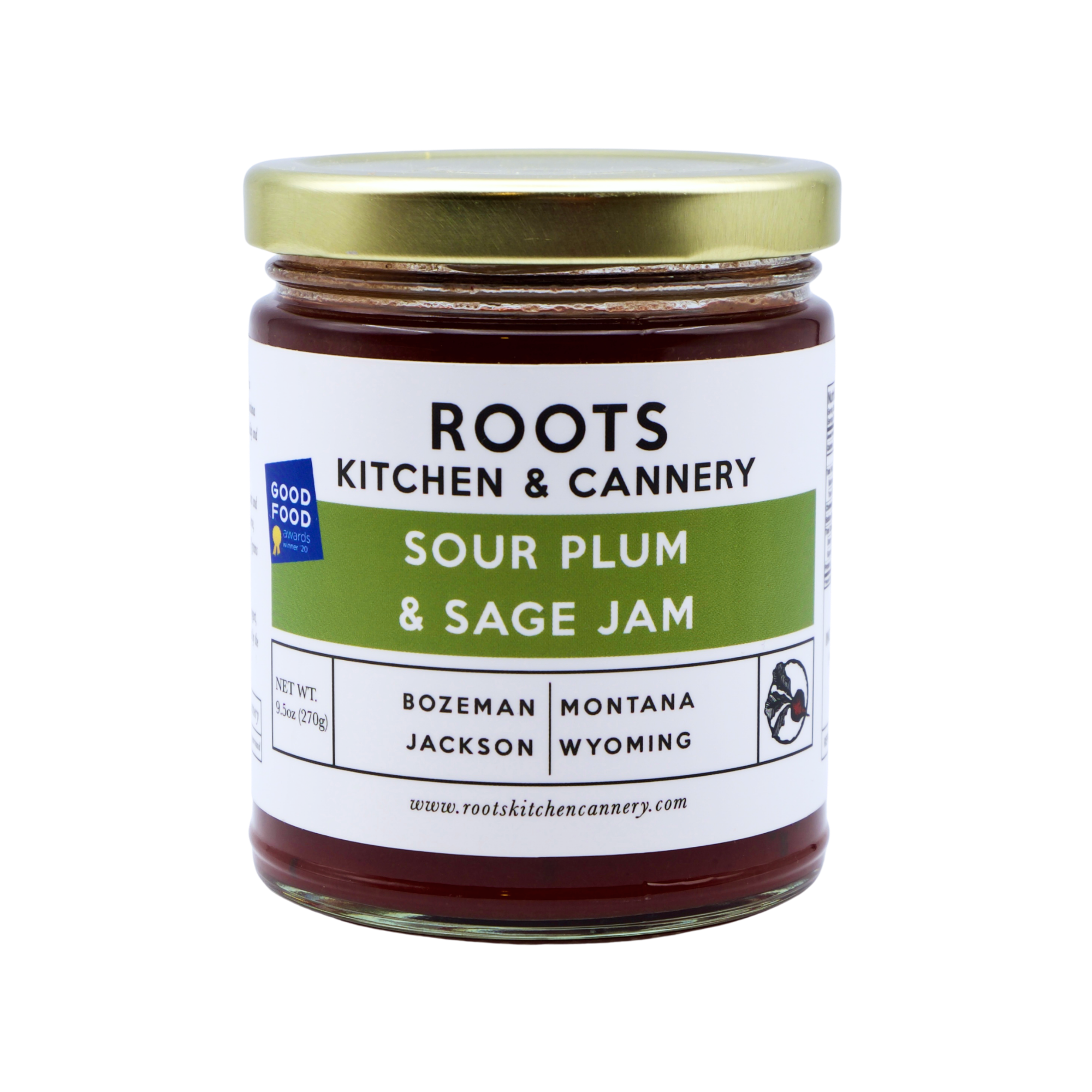 Sour Plum & Sage Jam