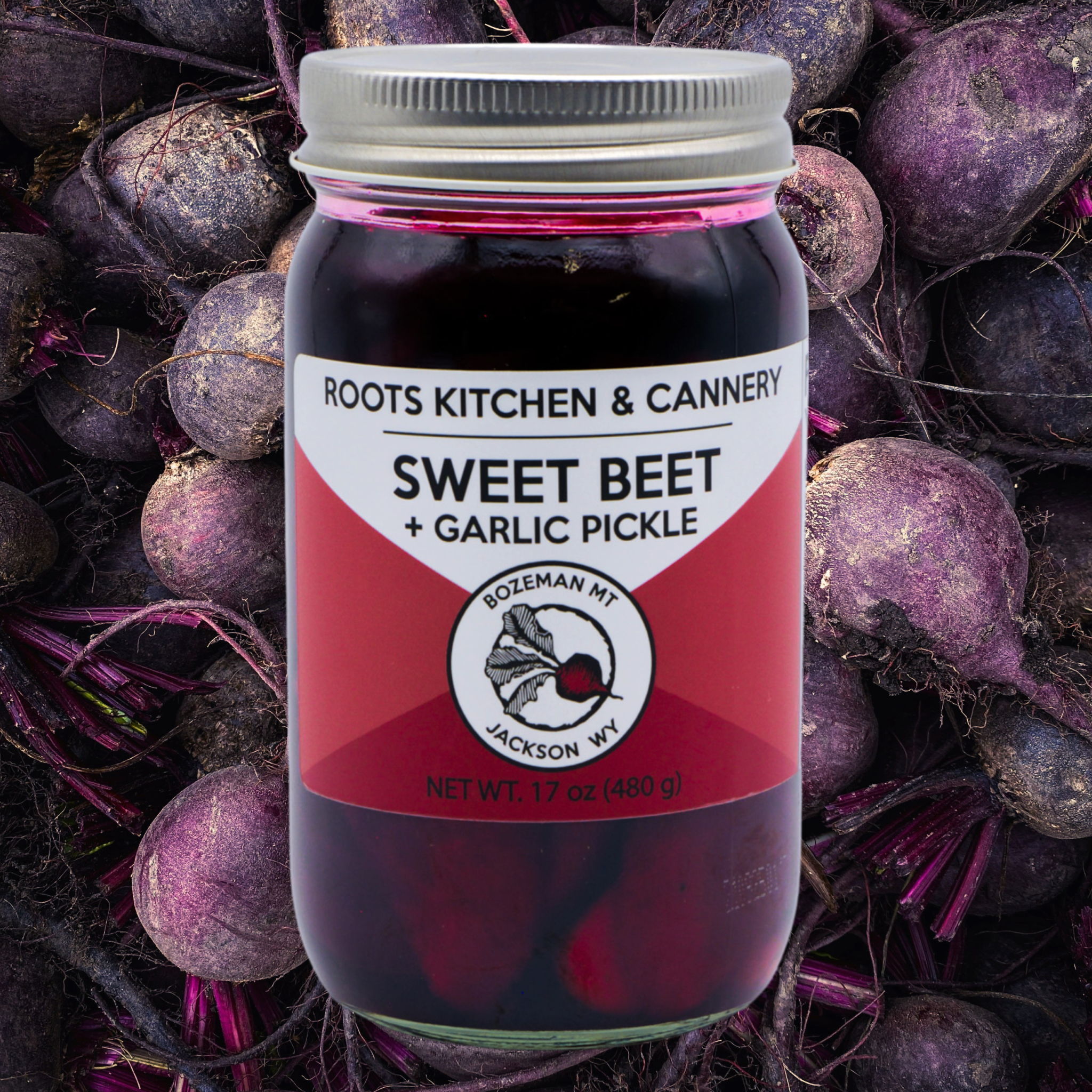 Sweet Beet &amp; Garlic Pickles