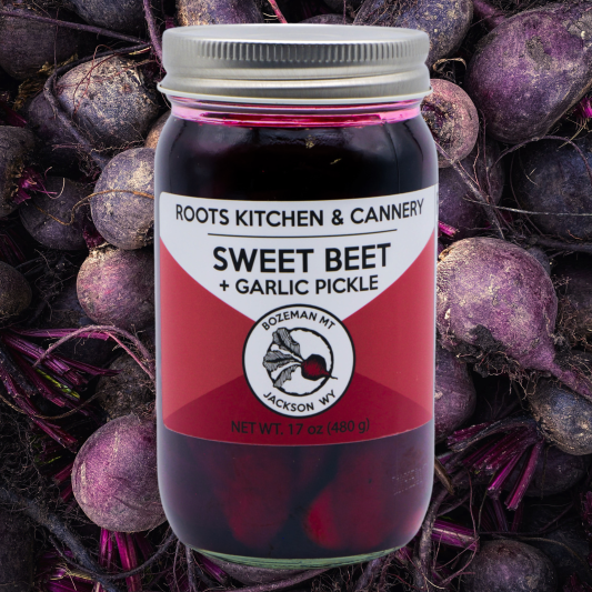 Sweet Beet &amp; Garlic Pickles