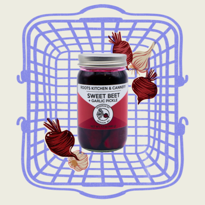 Sweet Beet &amp; Garlic Pickles