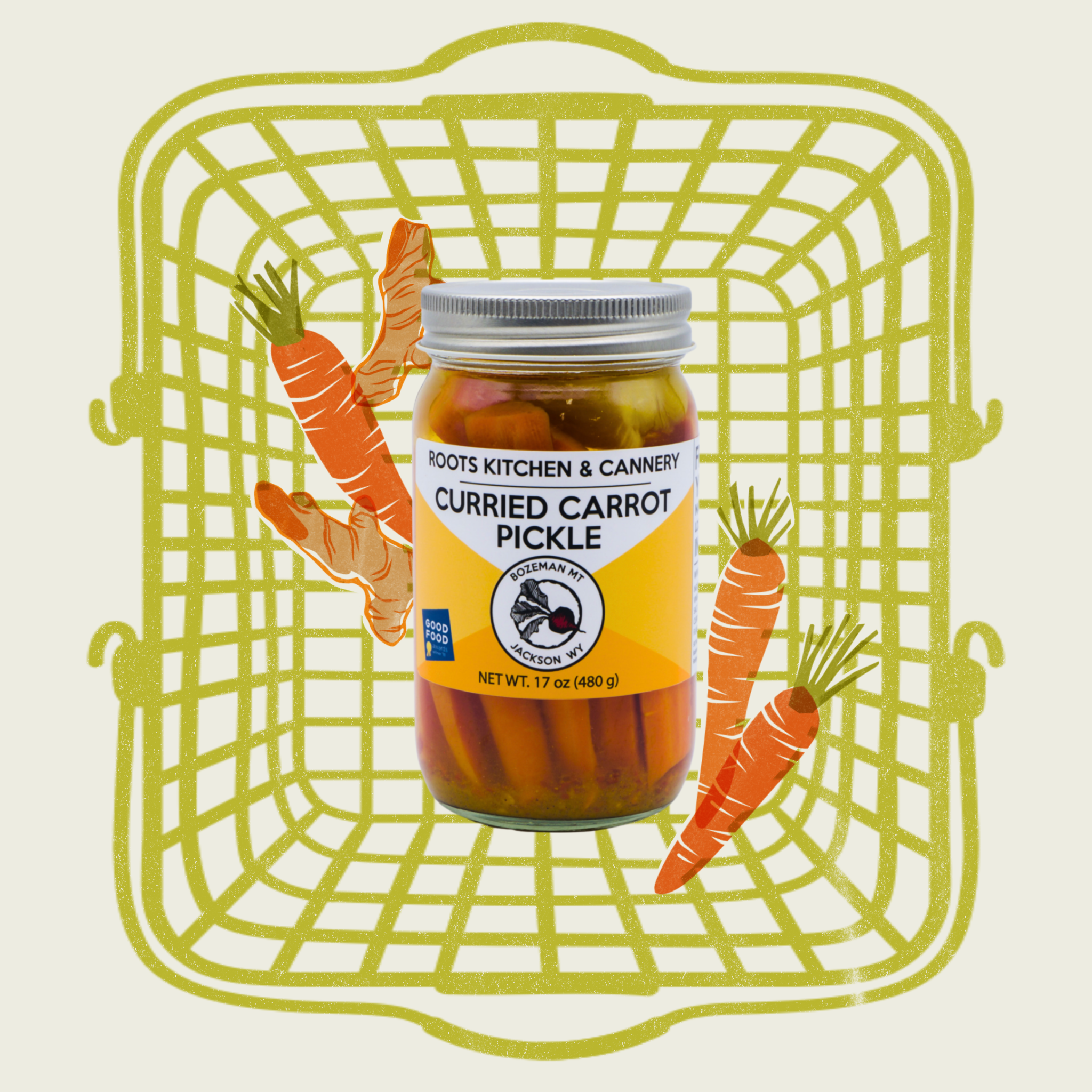 Curried Carrot Pickles